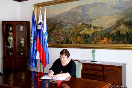 Žalna seja v spomin na častnega občana Občine Kamnik dr. Aleksandra Dopliharja (14)